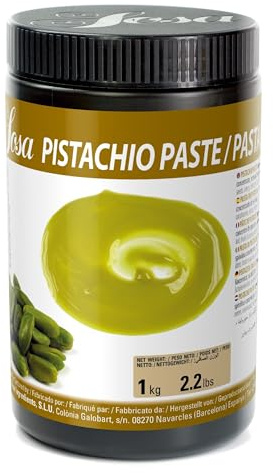 SOSA Praliné pasta de Pistacho 50% - Bote 1.2 kgs - Uso professional
