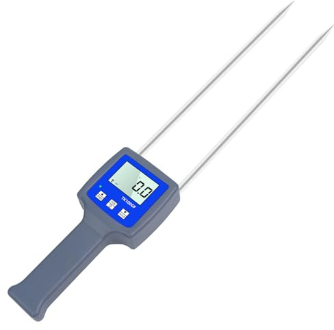 Misuratore Cereali Con Impugnatura Antiscivolo Per Misuratore Umidità Varietà Chicchi Grano Ampio Display Umidità Contenuto Acqua Riso