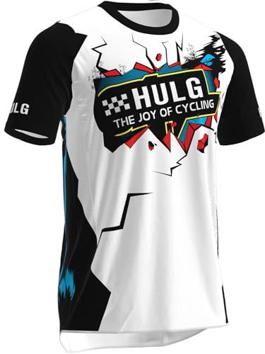 Herren-Radtrikot, Mountainbike-Trikot, Motocross-Radtrikot, Herren-Kurzarm-Mountainbike-Rad-T-Shirt, BMX-Radbekleidung, schnell trocknend, atmungsaktiv