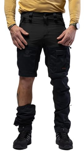 Beyond Nordic BN002-V2 Herren Pro Zip Off Pants, Langlebige Outdoor-Hosen mit Reißverschluss Off-Funktion