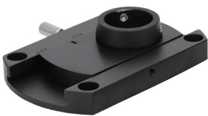 Vdaxvme Supporto adattatore per braccio audio in alluminio anodizzato per grammofono vintage e sistemi giradischi, piastra adattatore in lega di alluminio