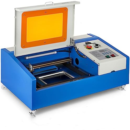 PEIXU 40W Laser Graviermaschine CO2 300 mm x 200 mm Graviermaschine Lasergraviermaschine CO2 Holz Laser Engraving Maschine CO2 Laser Lasergravur Maschine Mikrograviermaschine