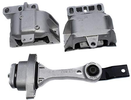 Neues Motor Motor Trans Mount Set KIT 3-teilig EM-9092, EM-9208, EM-9101,1J0199262BF, 21653036,1J0199851N, 1J0199555AJ Für 98 99 00 01 02 03 04 05 06 VWS Beetle, Golf, Jetta 1.8/2.0