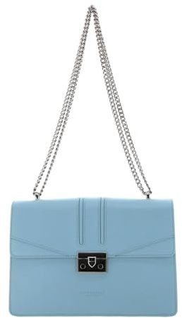 SEIDENFELT MANUFAKTUR Abendtasche Umhängetasche Roros Big Ice Blue hellblau