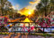 Amsterdam Sunrise Jigsaw Puzzles Age 14+ for Adults 1000 Pieces Netherlands Landscape Jigsaw Puzzles for Adults Gifts