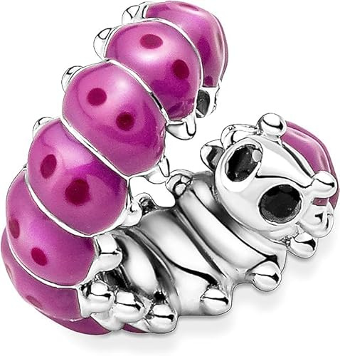 PHCLASY Abeilles Lumineuses Nocturnes Charms compatible Avec Bracelet et Collier Pendentif en Argent 925 Sterling bijoux d'été femmes perles charme