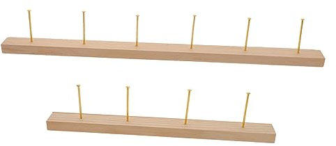 CAXUSD Schmuckaufhänger Für Halsketten Ohrring-displayhalter Wandmontierter Schmuck-organizer Schmuck-displayhalter Haken Zur Lagerung Von Schmuck