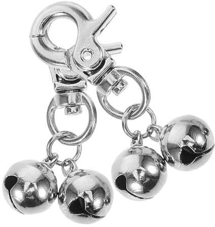 POPETPOP 2stücke Katzen Und Hundehalsbandglocken Aus Edelstahl Dekorative Glöckchen Für Haustiere Für Weihnachten Und Partys Langlebig Und Vielseitig Einsetzbar