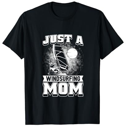 Windsurfer Mutter Windsurfing Surfbrett Windsurfen Windsurf T-Shirt