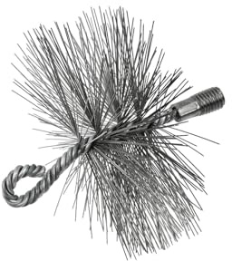 pokm toolsmarket - 1x 150mm Schornsteinbesen Kaminbesen Rußbesen Schornsteinfegerbesen Kaminbürste Ofenrohrbürste, Kaminreiniger Entrußer