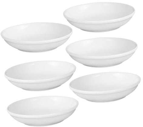 Garneck 6stücke Wachsschmelzschale Aus Keramik Runde Ersatzschale Für Wachswärmer Kleine Schale Zum Auffangen Von Wachsschmelztabletts Ersatzschalen Für Wachswärmer Einlagen Für