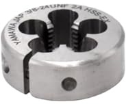 runde Gewindeschneidbacken, Rundes Gewindeschneideisen HSSE Metrisch M10-M24 (0,5-1,5 mm Steigung)(M14x1.5)