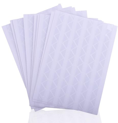 Hawpasy 1020 PCS Esquinas De Fotos Autoadhesivas Transparentes, Pegatinas para Pegar Fotos En Álbum, Pegatinas para Álbum De Fotos Viaje, Scrapbooking Y Manualidades, Fáciles De Usar Y Removibles