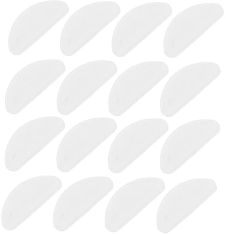 DONFAMDS 20paare Silikon-nasenpads Selbstklebend Für Brillen Nasenkissen Brillenpads Ersatz Bequem Anti-rutsch Brillenpolster Nasensteg-pads Nasenpflege-aufkleber Brillenpads Für