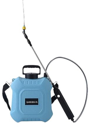 Pulverizador de mochila, pulverizador de agua eléctrico portátil tipo C con 3 boquillas, accesorios de jardinería para horticultura, limpieza de riego, fertilización, cuidado de árboles, granja de