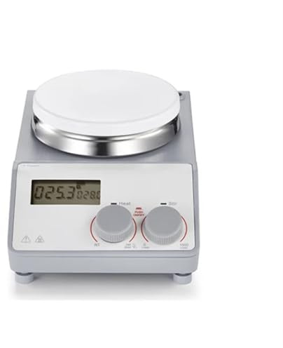 Mélangeur Vortex, Agitateur magnétique chauffant, équipement de laboratoire de chimie, agitateur magnétique numérique LCD 1500 tr/min, plaque chauffante avec barreau d'agitation