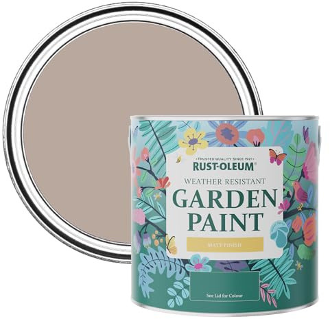 Rust-Oleum Mould Resistant Garden Paint in Matt Finish - Oatfield 2.5 litre