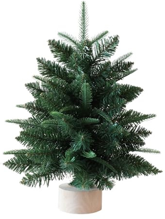 Mini Weihnachtsbaum Tisch, 45 x 30 cm Künstlicher Weihnachtsbaum Klein, Mini Tannenbaum Deko, Tisch Christbaum, für Schlafzimmer Fenster Kamin Weihnachtsdeko Tischdekor