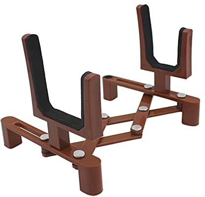 Walfront Support de Support de Violon Pliable, en Plastique Léger et Réglable pour Violon 4/4 3/1/2 1/, Idéal pour Les Musiciens et Les étudiants