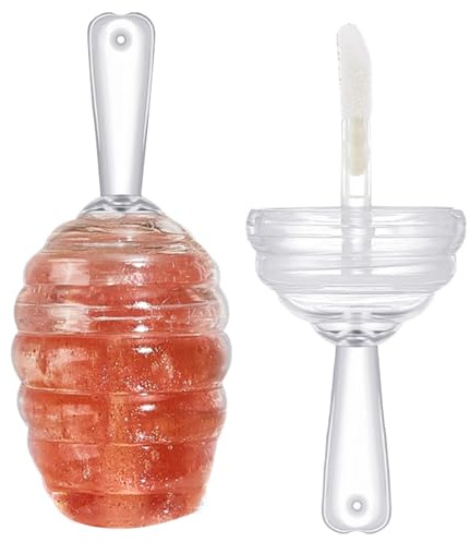 Huile À Lèvres Miel Brillant Liquide Hydratant Transparent Huile De Maquillage Brillante Pour Femmes Vitamine E