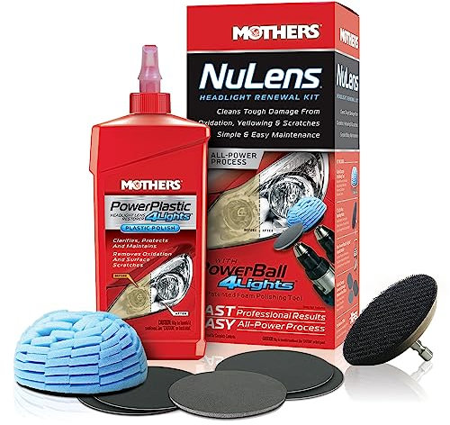 MOTHERS 07251 NuLens Headlight Renewal Kit