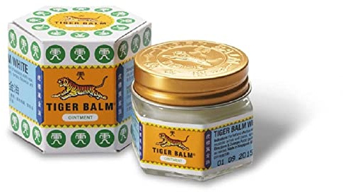 Tiger balm - Baume du tigre blanc - 30 g baume - Soulage et décongestionne