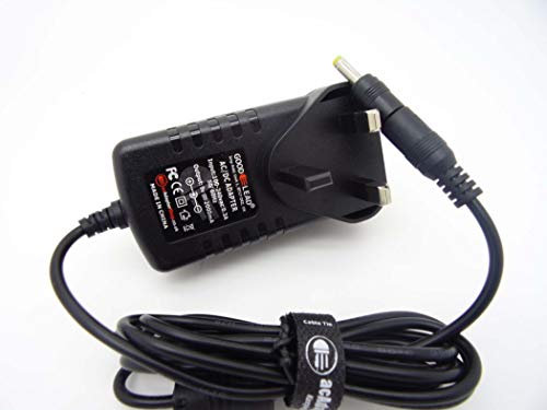 9 Volt Adaptor For Bush 9 Dual Screen CCE90W13DUO Portable DVD Player