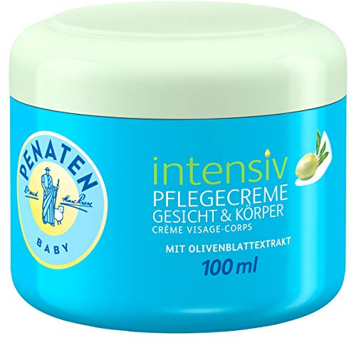 Penaten Sensitive Baby Cream with Fragrant Olive Leaf extracts for face and Body 100ml
