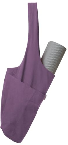 Yogiii Yogamatte Tasche | Die ORIGINAL YogiiiTote | Yogatasche für Yogamatte mit großer Seitentasche und Reißverschlusstasche | Passend für die meisten Mattengrößen