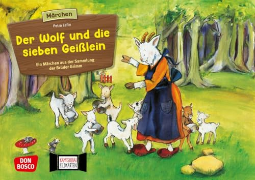 Der Wolf und die sieben Geißlein. Kamishibai Bildkartenset: Entdecken - Erzählen - Begreifen: Märchen. Mit Textvorlage. Grimms Märchen als ... & Zuhause (Märchen für unser Erzähltheater)