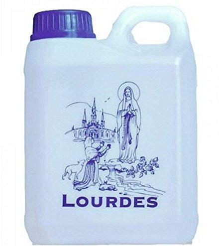 Lourdes Holy Water 1L with a LOURDES WATER FROM THE Grotte Authentic