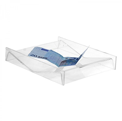 Avà srl Zahlteller aus Plexiglass, transparent