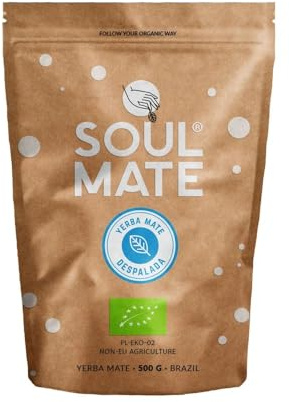 Soul Mate Yerba Mate Bio Despalada 100% Feuilles Sans Fumée Pure Énergie | Yerba maté 100% feuilles bio et sans fumée (sin humo). Une infusion pure, riche en antioxydants pour une énergie naturelle.