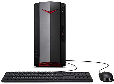 acer Nitro 50 N50-620-UA14 Gaming Desktop | Procesador Intel Core i5-11400F de 6 núcleos | NVIDIA GeForce GTX 1650 | 8GB DDR4 | 512GB NVMe M.2 SSD | Intel Wi-Fi 6 AX201 | Windows 11 Home