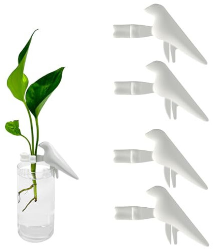 ANFUXT 4 Pièces Pinces à Plantes, Support de Plantation, Copain de Propagation des Plantes, Aide à la Propagation des Plantes, Clips de Plantes Durables, Support de Coupe de Plantes pour Semis, Tiges