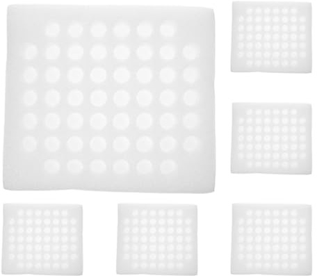 FELTECHELECTR 6pezzi Contenitore Porta Uova Schiuma Per Uova Di Quaglia Organizer Per Cucina Per Frigorifero e Campeggio Riutilizzabile e Versatile Per Nic