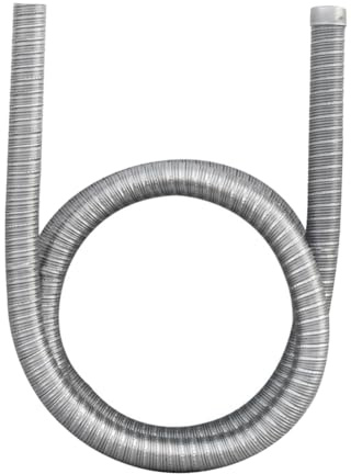 Cpolebev Riscaldatore da Parcheggio Ad Aria da 100 Cm, Tubo di Scarico in Acciaio Inossidabile A Doppio Strato, Tubo di Sfiato del Gas, per Auto, Camion, Van, 22 Mm, Durevole, Facile da Usare.