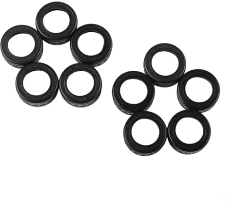 10 unità di manicotto in gomma 607 per supporto cuscinetto utensile elettrico su smerigliatrice angolare e accessori martello elettrico