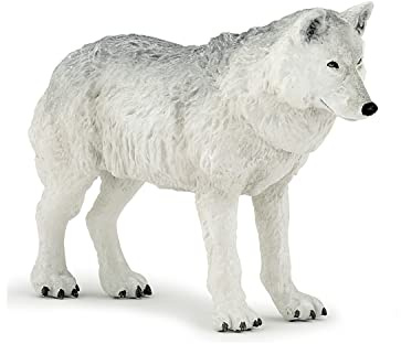 PAPO Toys 2050195 - Figura Lobo Polar (Plastico)