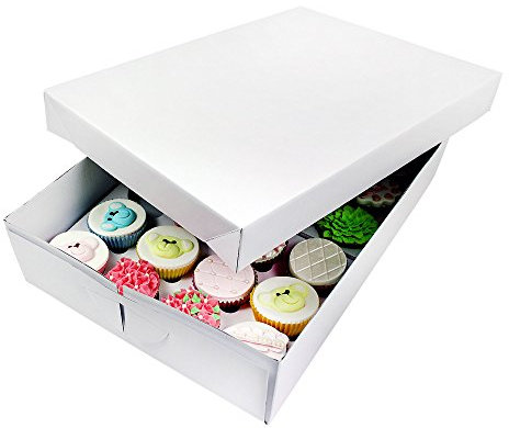 PME CBO907 Cupcake-Box Für 24 Kuchen, Papier, 8,9 cm, Standard Size