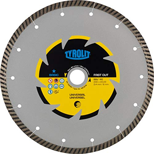 SIERRA DE DIAMANTE C3R 230x2,4x22,23 DCUB2-FC TYROLIT