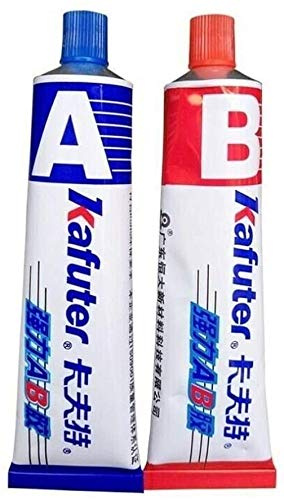 Magic Metal Mending Agent - Resistente al calore industriale Pasta per riparazioni di metalli saldati a freddo Gel adesivo A&B - Asciugatura rapida - Impermeabile - Resistente alle alte temperature
