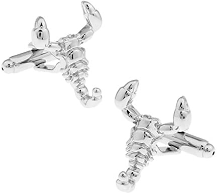 Homxi Manschettknappar för män billiga, manschettknapp skorpion vit klänning skjortor för män manschettknappar silver manschettknappar för män koppar, Koppar