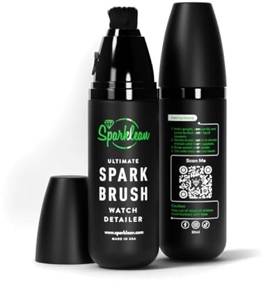 Sparklean Kit de Limpieza para Relojes - Cepillo con Cerdas Ultrafinas para una Limpieza Precisa - Ideal para Pulir Metales y Eliminar Suciedad - Herramienta Esencial para el Cuidado de Relojes