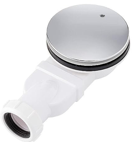 QRONCES Sifón de ducha de baño de perfil bajo, sifón de desagüe de ducha, bandeja de baño, sifón de desagüe, plato de ducha con flujo delgado, plato de ducha con sifones de flujo