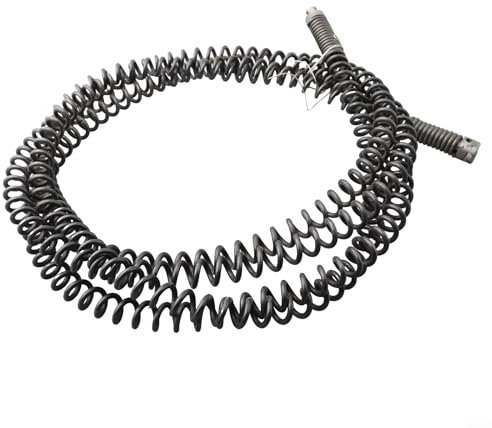 Effizienter elektrischer Bohrmaschinen-Abflussreiniger, Manganstahl-Material für Küche und Badezimmer, Sanitärinstallationen (3 m langes Verlängerungskabel)