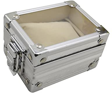 BESTYASH Scatola Porta Orologi Trasparente Con Coperchio Organizer Per Orologi e Gioielli Unisex Design Professionale Per Esposizione Su Tavolo o Negozio