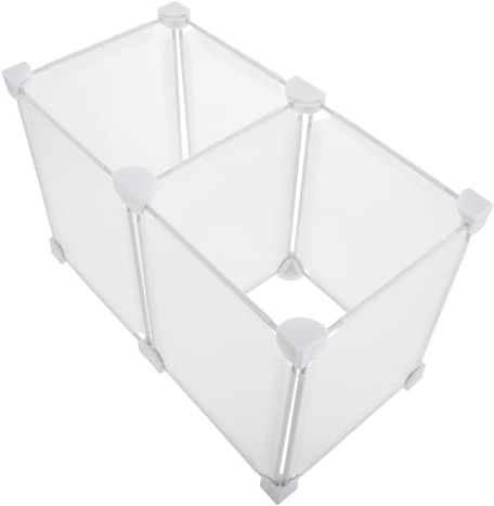 Divisorio per Congelatore a Cassetto Bianco in Plastica | Freezer e Frigoriferi, Separa e Ordina gli Alimenti, Installazione Semplice, Formato Compatto