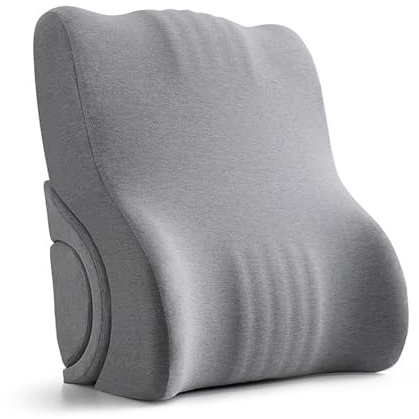 YUEHAI Orthopaedic 3-in-1 wedge pillow support cushion,neck pillow,bed wedge,for Reading, Sitting,Back Pain, Leg Pain– Removable Washable Cover (gray)