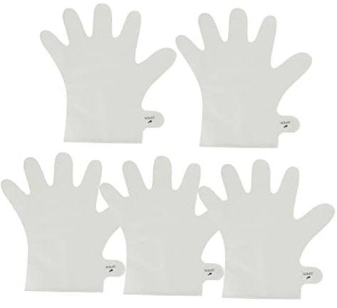 CALLARON Lot de 5 Masques Hydratants et Exfoliants Mains, Nourrissants et Blanchissants, Soin Doux pour Peau Sèche à Callosités, pour Mains, Usage Beauté et Soin Quotidien